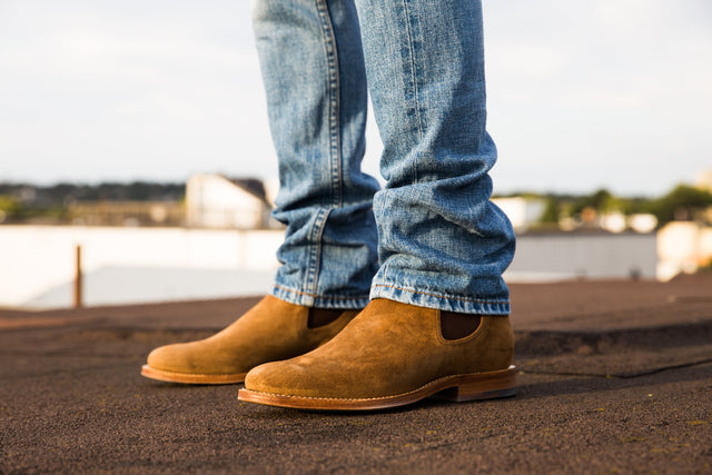 Chelsea Snuff Calf Suede - VIBERG