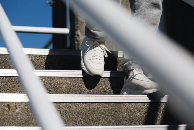 Sneaker White Horsehide - VIBERG