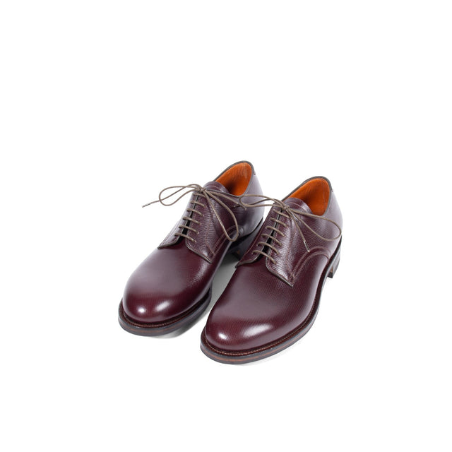 Navvy Cut Shoe - Brandy Alcazar Calf - VIBERG