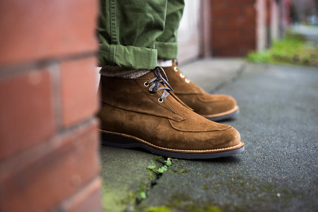 Bernhard Boot Snuff Calf Suede - VIBERG
