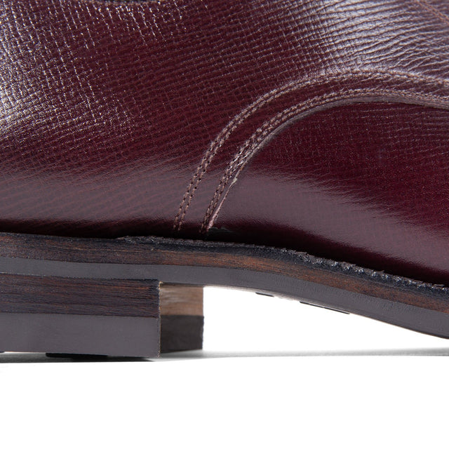 Navvy Cut Shoe - Brandy Alcazar Calf - VIBERG